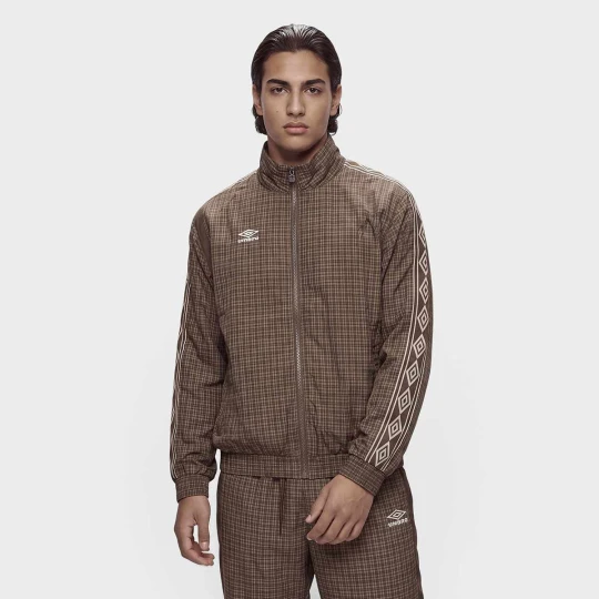 Zdjęcie produktu Checkered Track Jacket Umbro brązowy