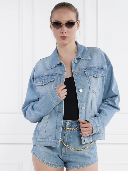 Zdjęcie produktu Chiara Ferragni Kurtka jeansowa | Regular Fit niebieski