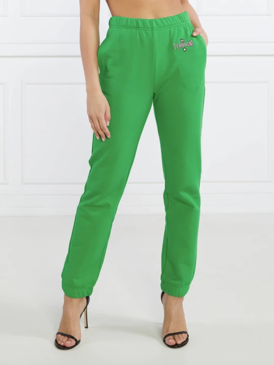 Zdjęcie produktu Chiara Ferragni Spodnie dresowe | Regular Fit zielony