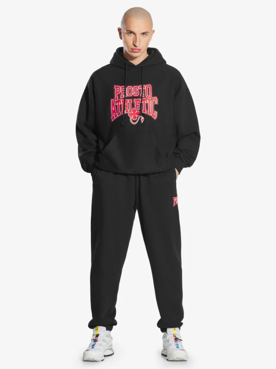 Zdjęcie produktu Chicago bluza męska z kapturem czarna PROSTO.