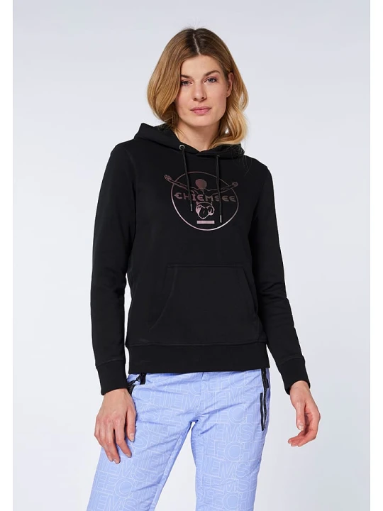 Zdjęcie produktu Chiemsee Bluza "Black Beauty" w kolorze czarnym rozmiar: S