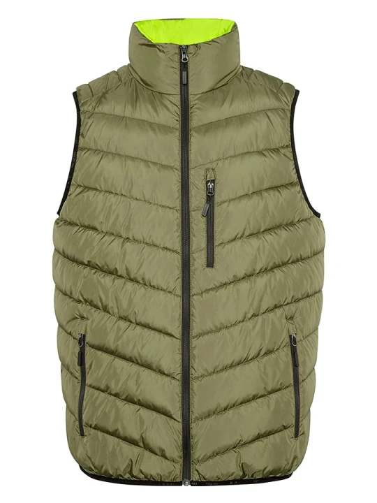 Zdjęcie produktu Chiemsee Kamizelka pikowana w kolorze khaki rozmiar: M