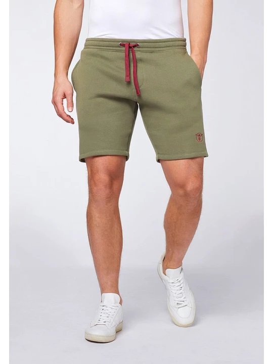 Zdjęcie produktu Chiemsee Szorty dresowe "Funchal" w kolorze khaki rozmiar: S
