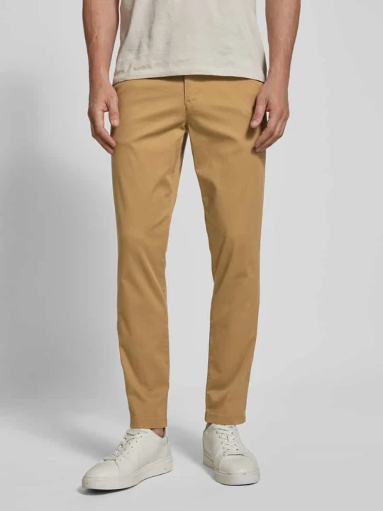 Zdjęcie produktu Chinos o jednolitym kolorze w kroju slim fit model 'NEW Miles' Selected