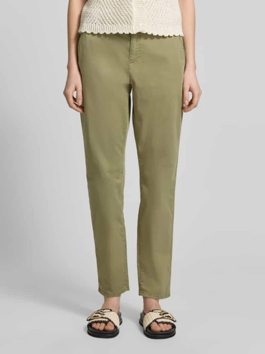 Zdjęcie produktu Chinos o kroju regular fit z mieszanki bawełny s.Oliver Khaki