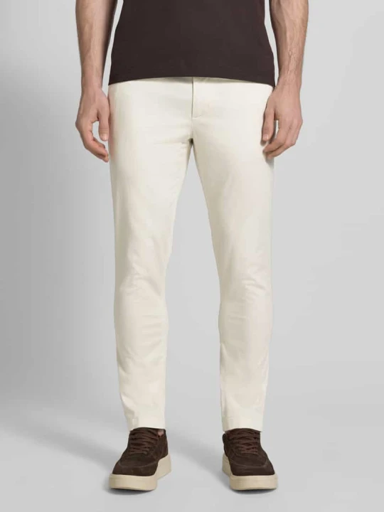 Zdjęcie produktu Chinos o kroju slim fit z mieszanki bawełny model 'BLEECKER' Tommy Hilfiger Złamany biały