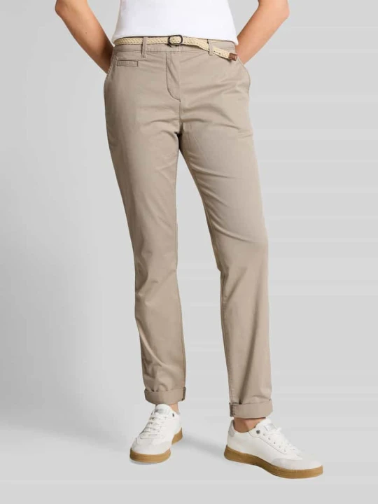 Zdjęcie produktu Chinos o kroju slim fit z mieszanki bawełny Tom Tailor