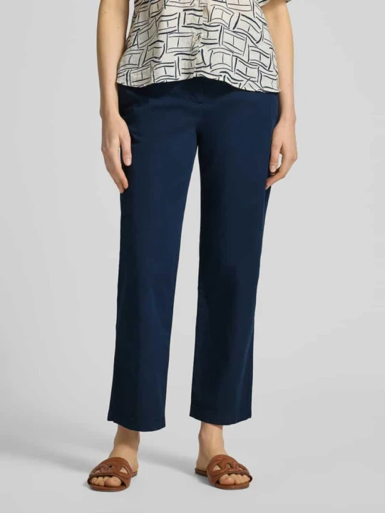 Zdjęcie produktu Chinos o kroju slim fit z mieszanki bawełny Tommy Hilfiger Granatowy