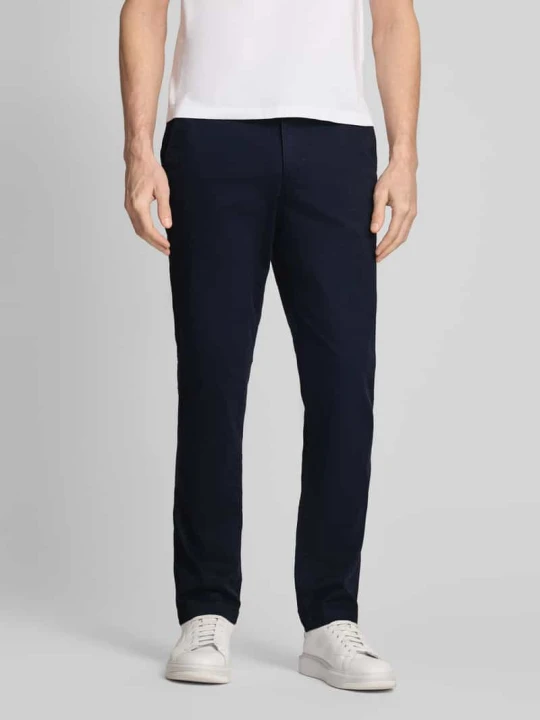 Zdjęcie produktu Chinos w kroju slim fit z kieszeniami wpuszczanymi GAP Granatowy