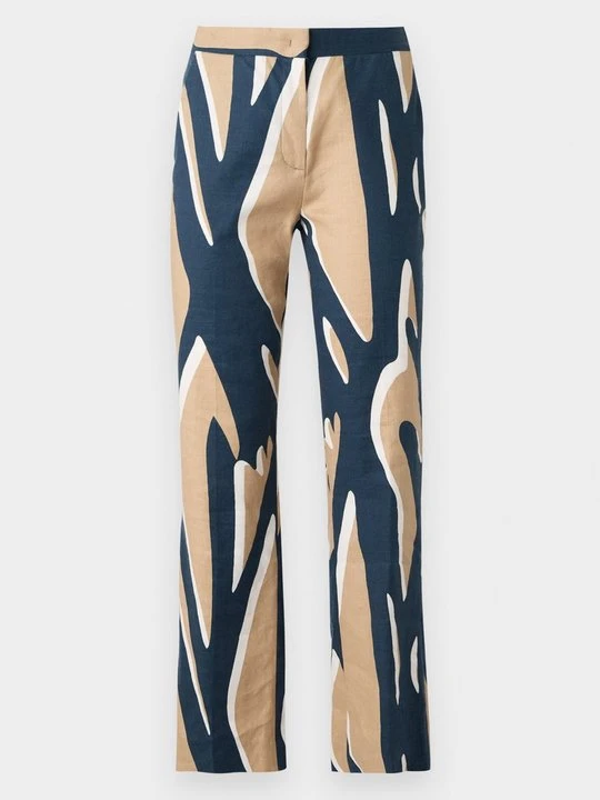 Zdjęcie produktu Chinosy Diane Von Furstenberg brązowy