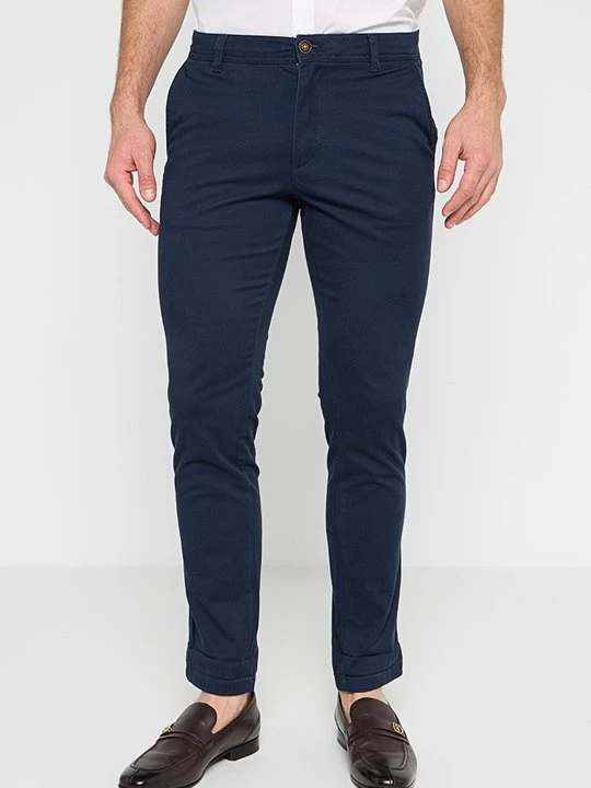 Zdjęcie produktu Chinosy Jack&Jones granatowy
