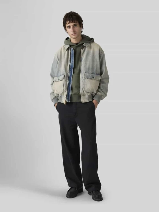Zdjęcie produktu Chinosy o kroju loose fit z czystej bawełny Levi's Czarny