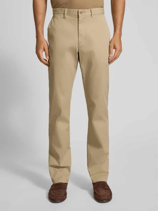 Zdjęcie produktu Chinosy o kroju regular fit z mieszanki bawełny model ‘DENTON’ Tommy Hilfiger Beżowy