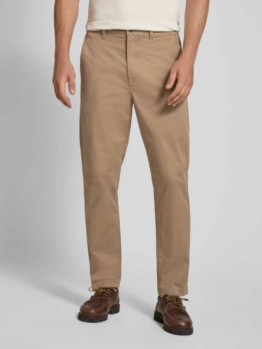 Zdjęcie produktu Chinosy o kroju relaxed fit z mieszanki bawełny Tom Tailor Beżowy