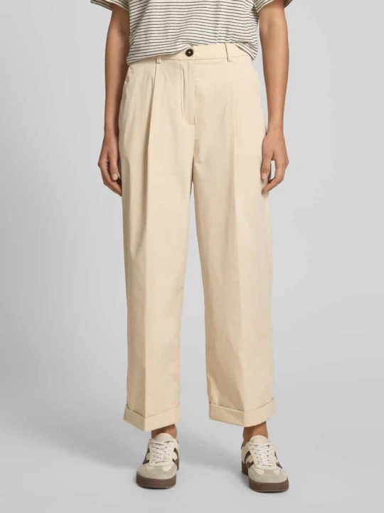 Zdjęcie produktu Chinosy o kroju relaxed fit z mieszanki bawełny Tommy Hilfiger Piaskowy