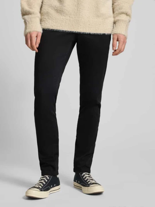 Zdjęcie produktu Chinosy o kroju slim fit z dodatkiem streczu Jack&Jones Czarny