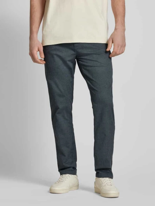 Zdjęcie produktu Chinosy o kroju slim fit z dodatkiem streczu model ‘Marco’ Jack&Jones Ciemnoniebieski