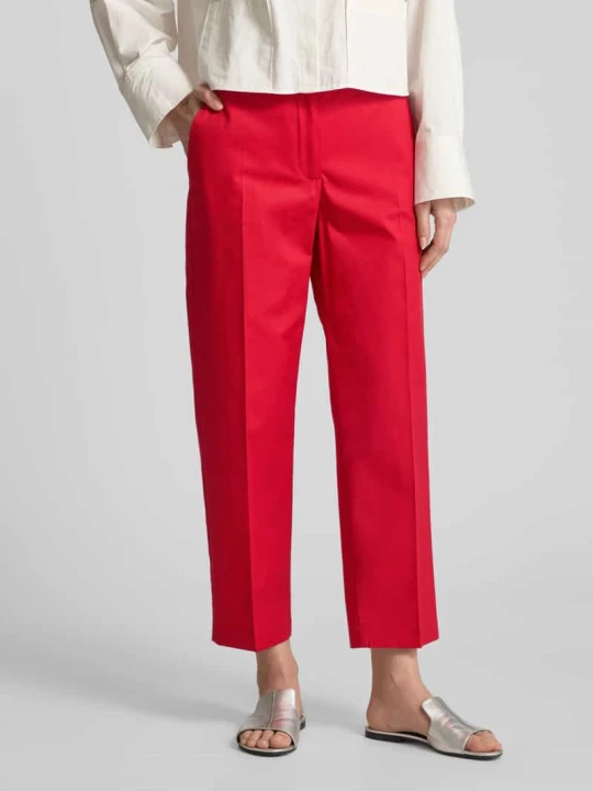 Zdjęcie produktu Chinosy o kroju slim fit z mieszanki bawełny i lyocellu Tommy Hilfiger Czerwony