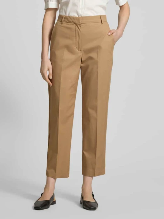 Zdjęcie produktu Chinosy o kroju slim fit z mieszanki bawełny i lyocellu Tommy Hilfiger Camel