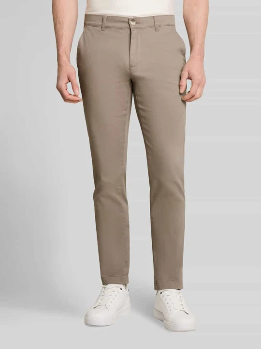 Zdjęcie produktu Chinosy o kroju slim fit z mieszanki bawełny model 'TRAVIS' Tom Tailor