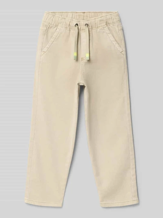 Zdjęcie produktu Chinosy o kroju slim fit z mieszanki bawełny s.Oliver Kamienny
