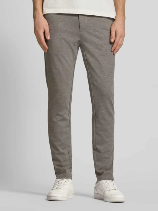 Zdjęcie produktu Chinosy o kroju slim fit z mieszanki wiskozy model „MARK” Only & Sons Jasnobrązowy