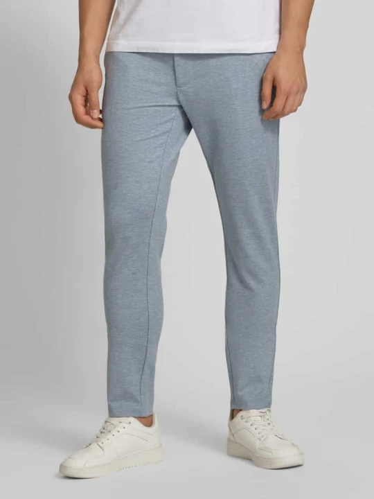 Zdjęcie produktu Chinosy o kroju slim fit z mieszanki wiskozy model „MARK” Only & Sons Jasnoniebieski