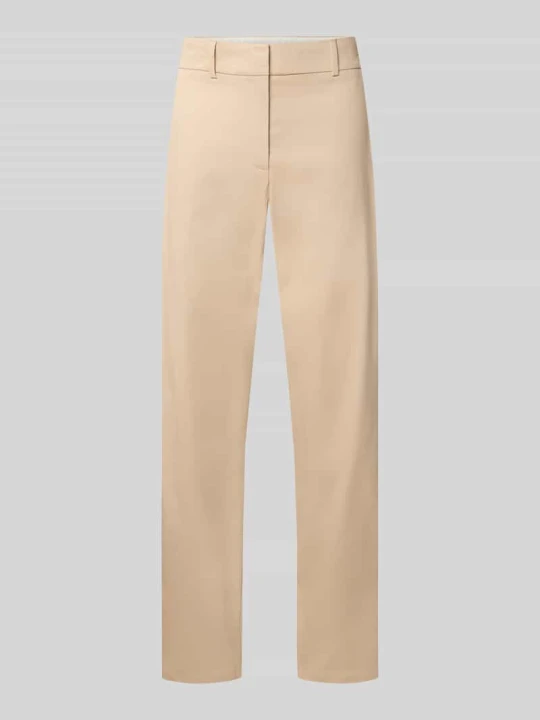 Zdjęcie produktu Chinosy o kroju straight fit z mieszanki bawełny Lacoste Camel