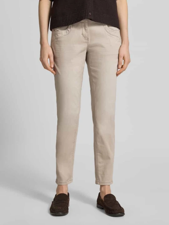 Zdjęcie produktu Chinosy o kroju tapered fit z mieszanki bawełny Tom Tailor