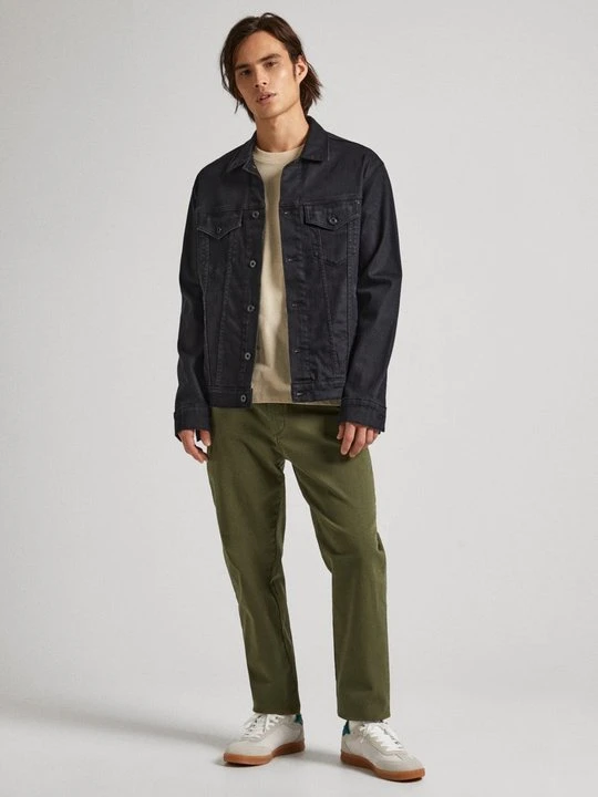 Zdjęcie produktu Chinosy Pepe Jeans oliwkowy