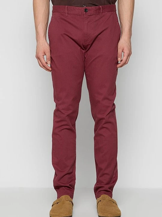 Zdjęcie produktu Chinosy Scotch & Soda bordowy