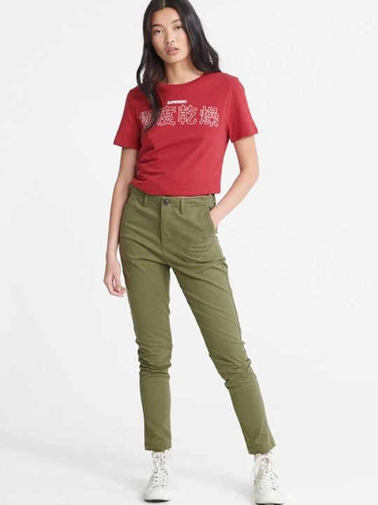 Zdjęcie produktu Chinosy Superdry zielony