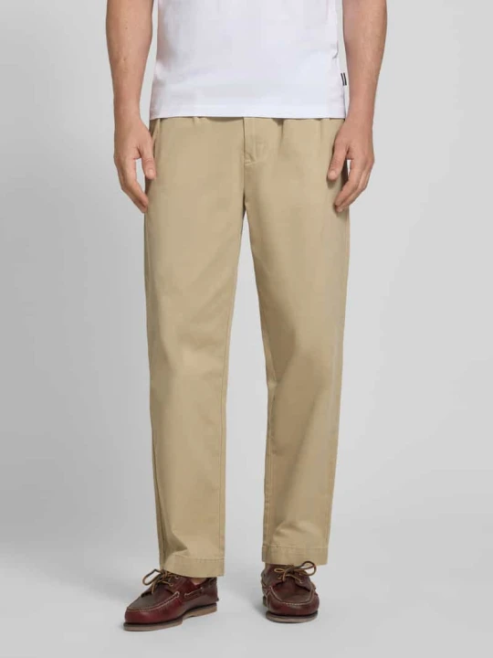 Zdjęcie produktu Chinosy z plisami i kieszeniami z tyłu Polo Ralph Lauren Beżowy