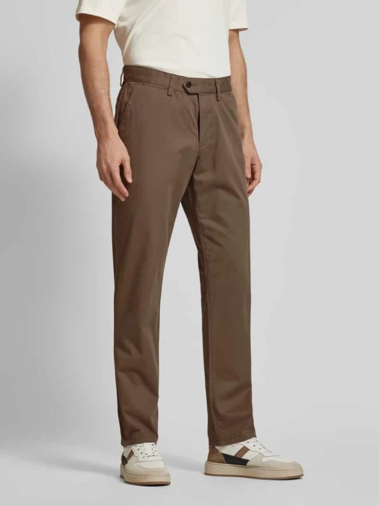 Zdjęcie produktu Chinos w kroju regular fit z francuskimi kieszeniami wpuszczanymi Christian Berg