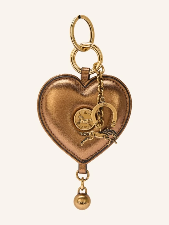Zdjęcie produktu Chloé Brelok Do Torebki Symbols Heart gold