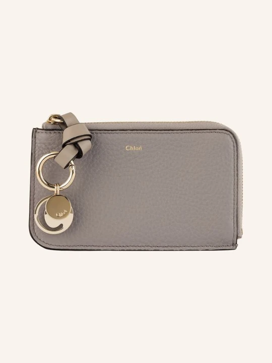 Zdjęcie produktu Chloé Etui Na Karty Alphabet grau CASHMERE GREY