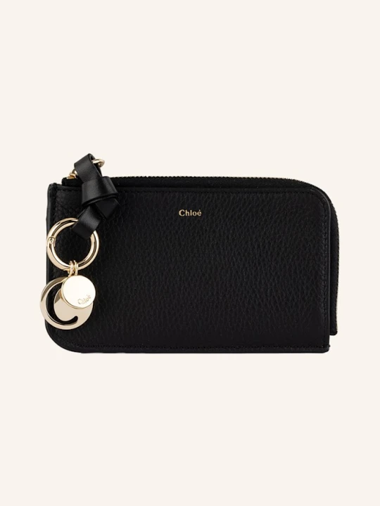 Zdjęcie produktu Chloé Etui Na Karty Alphabet schwarz czarny