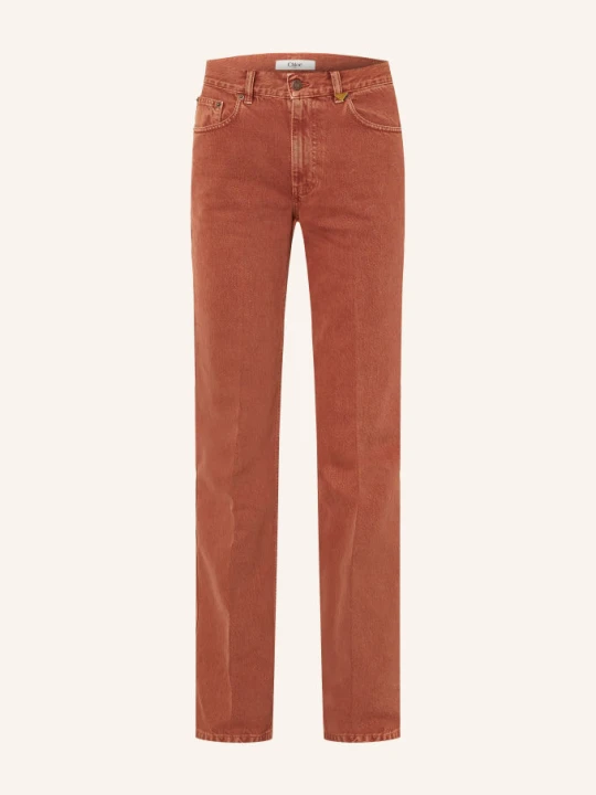 Zdjęcie produktu Chloé Jeansy Straight braun 237 Crimson Brown