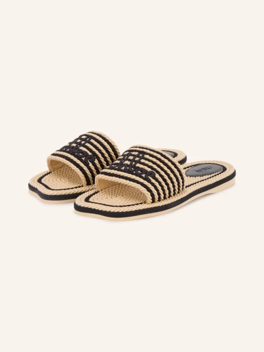 Zdjęcie produktu Chloé Klapki schwarz 905 Black - White 1