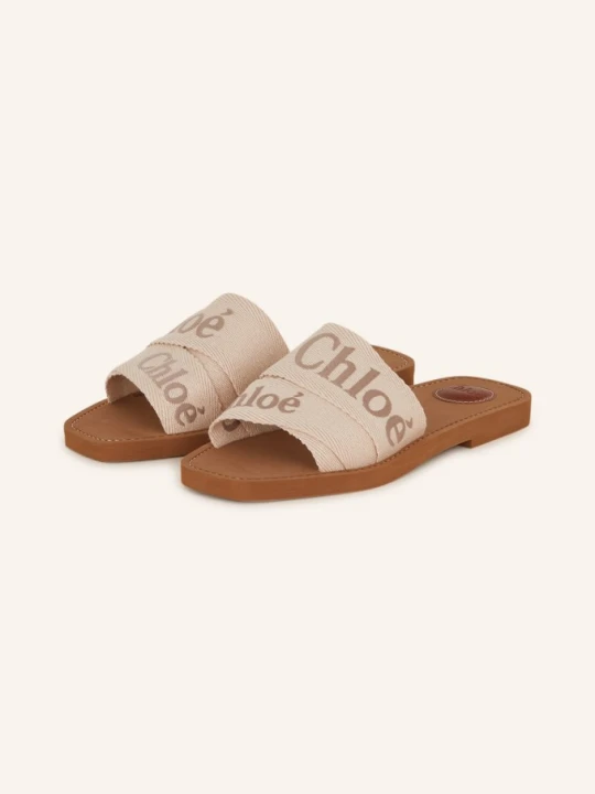 Zdjęcie produktu Chloé Klapki Woody beige