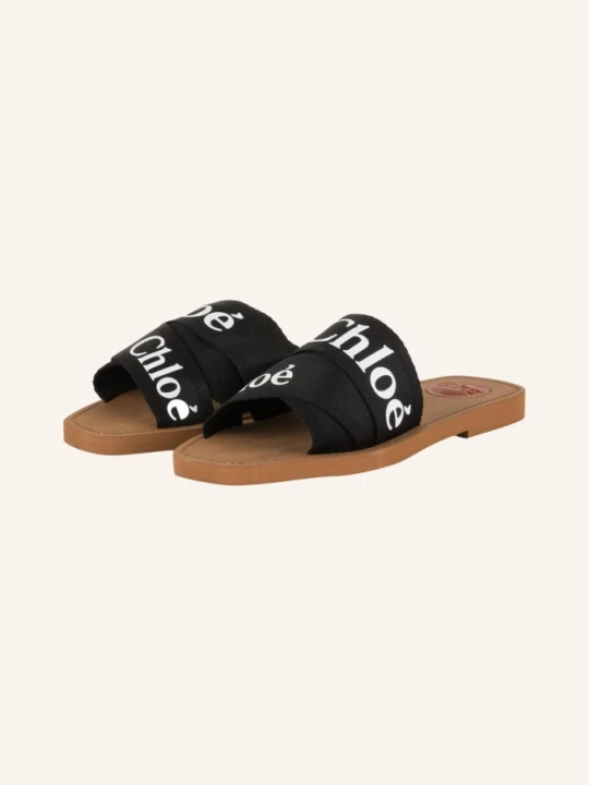 Zdjęcie produktu Chloé Klapki Woody schwarz