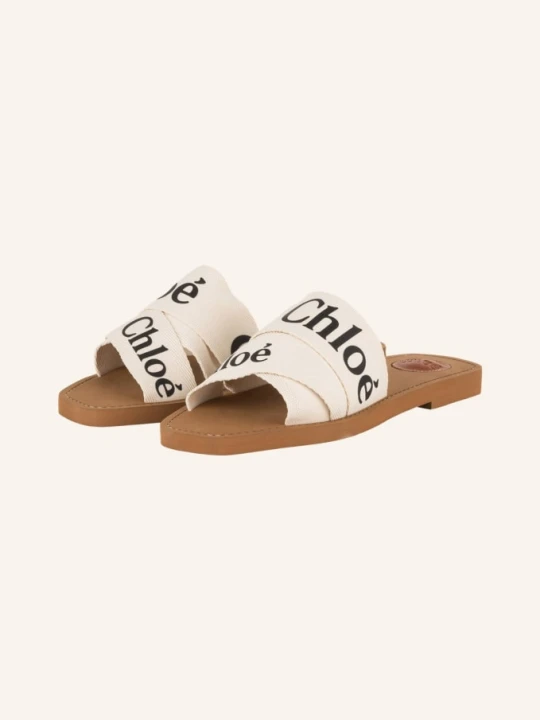 Zdjęcie produktu Chloé Klapki Woody weiss
