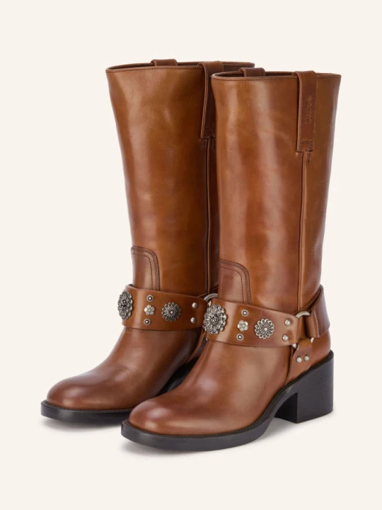 Zdjęcie produktu Chloé Kozaki Dakota braun 26O AMBER BROWN