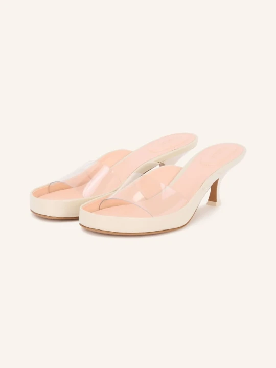Zdjęcie produktu Chloé Mules Junie weiss 22O Soft Ivory