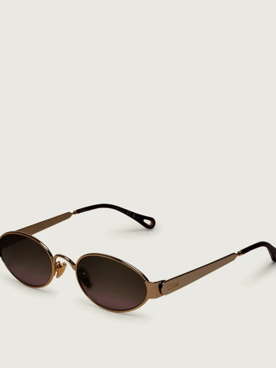 Zdjęcie produktu Chloe Okulary przeciwsłoneczne CH0355S Chloé złoty