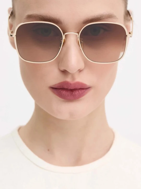 Zdjęcie produktu Chloé okulary przeciwsłoneczne złoty