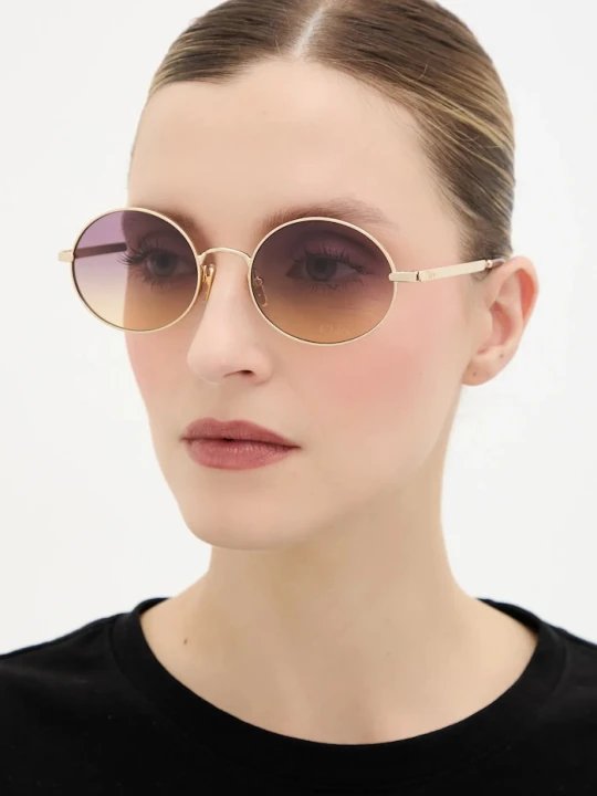 Zdjęcie produktu Chloe Chloé okulary przeciwsłoneczne złoty