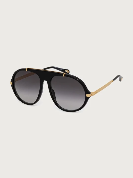 Zdjęcie produktu Chloe okulary przeciwsłoneczne damskie Chloé czarny