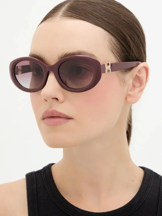 Zdjęcie produktu Chloe Chloé okulary przeciwsłoneczne bordowy