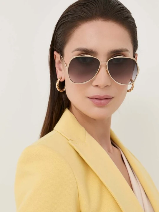 Zdjęcie produktu Chloe Chloé okulary przeciwsłoneczne złoty
